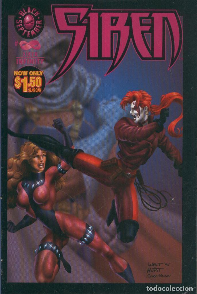 Comics: SIREN - INFINITY, No.01A: Infinite Possibilities (Malibu Comics) - Kevin J West
