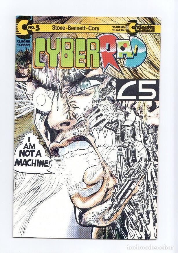 C&oacute;mics: CYBERRAD, Vol.1: Numero 05 (Continuity Comics 1991) - Peter Stone