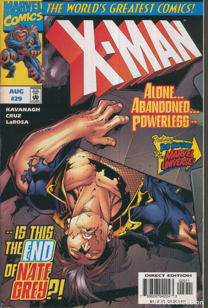 C&oacute;mics: X-MAN Vol.1 No.29: Dead Ahead - Roger Cruz - Foto 1