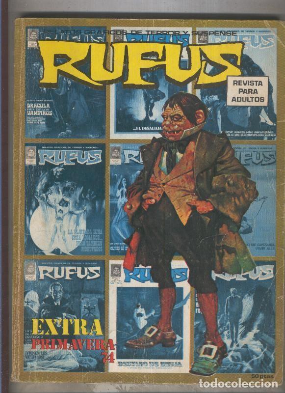 C&oacute;mics: Rufus extra primavera 1974 (numerado 4 en trasera) - Varios - Foto 1