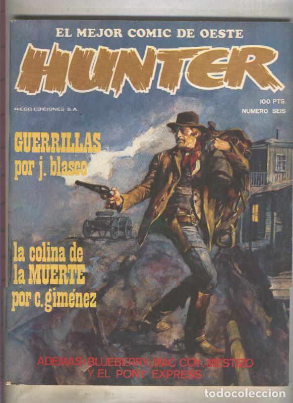 C&oacute;mics: Hunter numero 06 (numerado 5 en trasera) - Varios - Foto 1