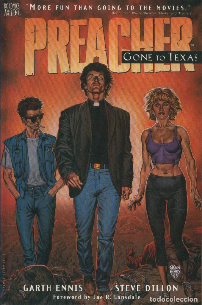 Comics: PREACHER TBs No.01: GONE TO TEXAS - Garth Ennis y Steve Dillon