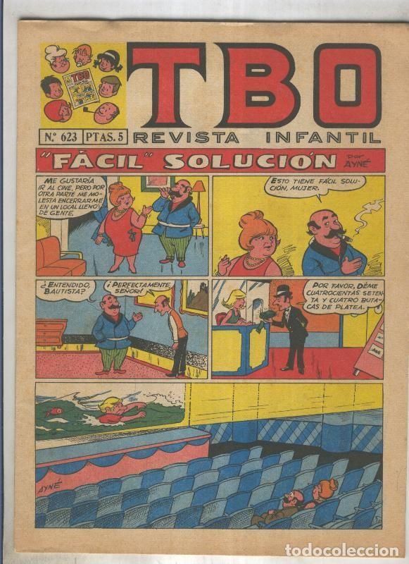 Comics: TBO numero 623 Facil soluciojn (Ayne), (numerado 1 en trasera) - Varios