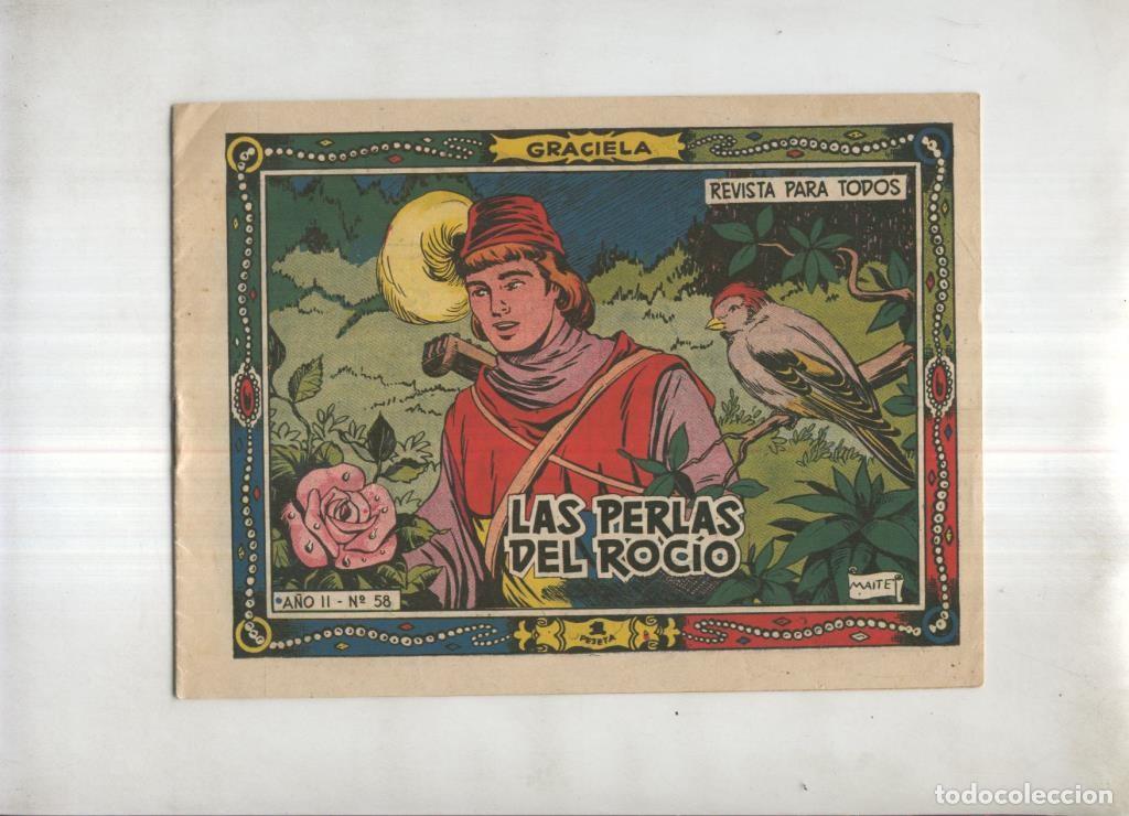 Comics: Coleccion Graciela numero 058: Las perlas del rocio - Maite