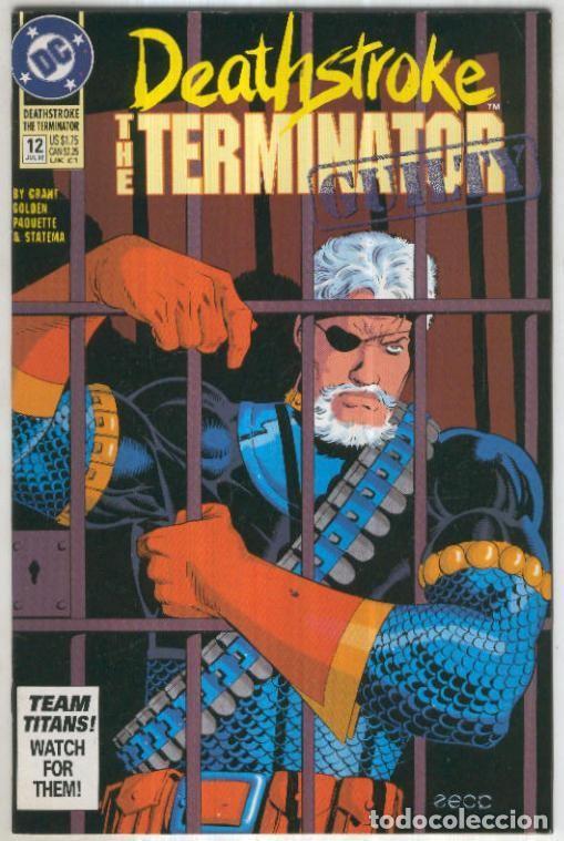 C&oacute;mics: DEATHSTROKE: The Terminator, Vol.1 No.12: Simpathy for the Devil (DC 1992) - Steve Grant - Foto 1