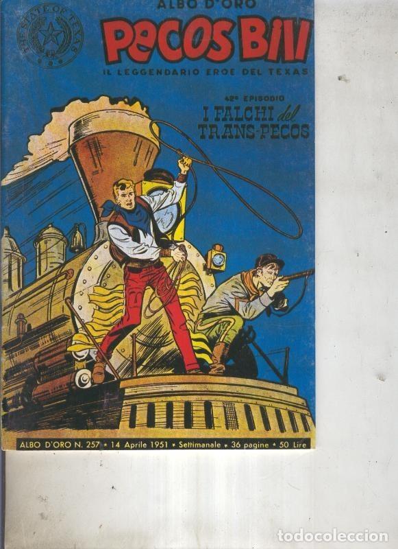 C&oacute;mics: Pecos Bill numero 257 I falchi del trans pecos - Guido Martina