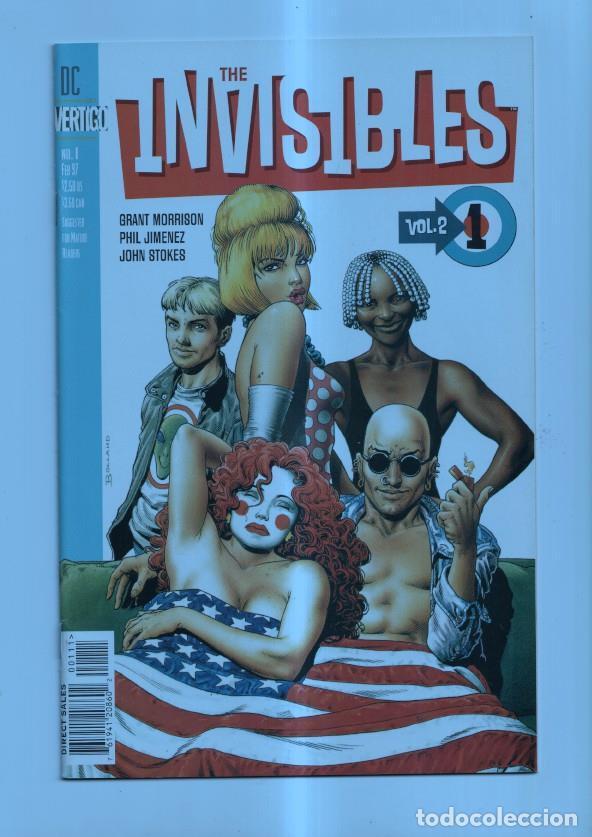 C&oacute;mics: THE INVISIBLES, Vol.Two numero 1 - Grand Morrison-Phil Jimenez-John Stokes