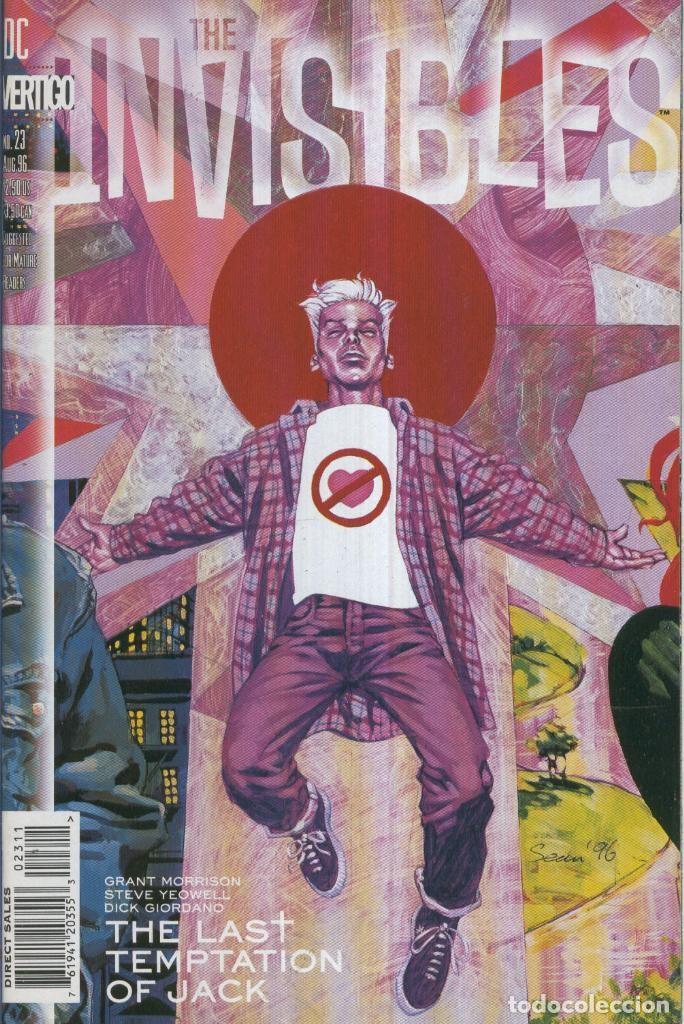 C&oacute;mics: THE INVISIBLES, Vol.1 No.23: The Last Temptaion of Jack - Steve Yeowell