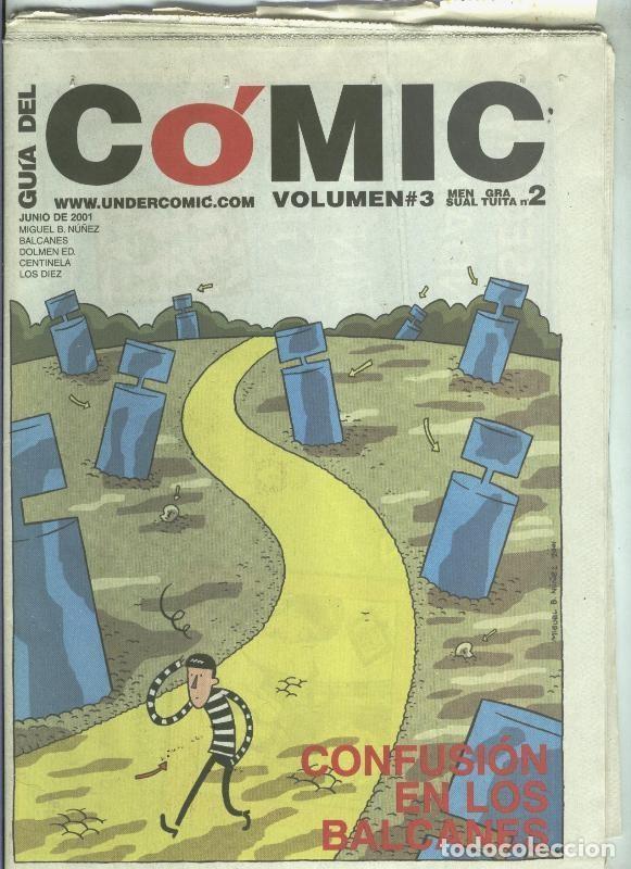 C&oacute;mics: Fanzine: La Guia del comic junio 2001 - Varios - Foto 1