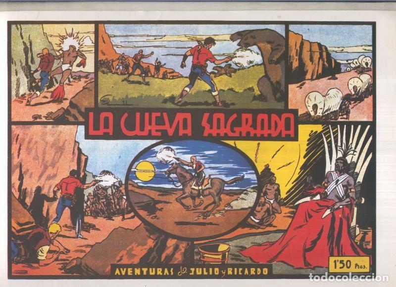 C&oacute;mics: Facsimil Julio y Ricardo: La cueva sagrada - Marculeta - Foto 1