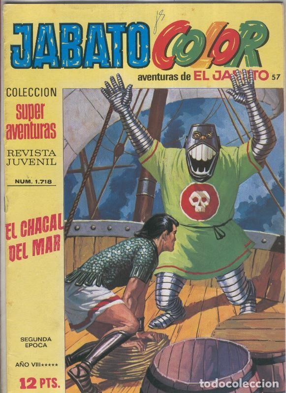 Comics: Jabato color segunda epoca numero 057: El chacal del mar - Victor Mora-Francisco Darnis