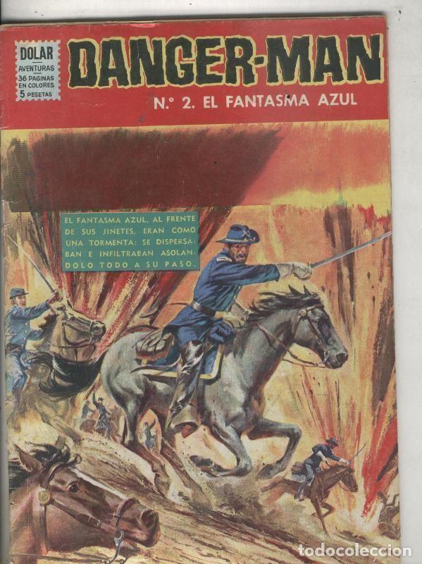 C&oacute;mics: Danger Man numero 02: El fantasma azul - Varios - Foto 1