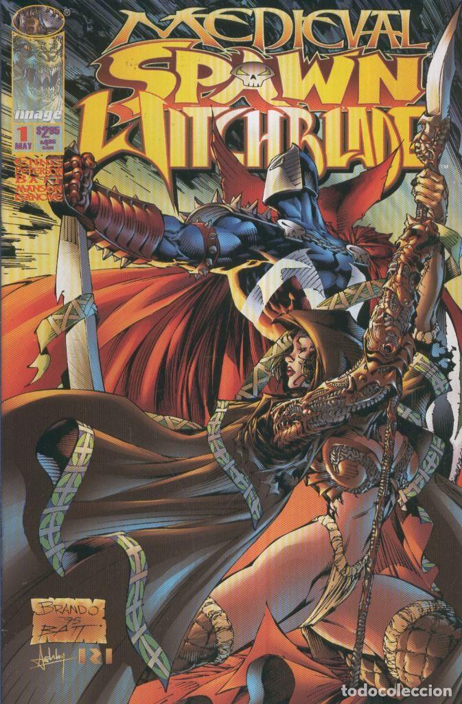 C&oacute;mics: MEDIEVAL SPAWN and WITCHBLADE, Vol.1: No.01 - Brandon Peterson - Foto 1
