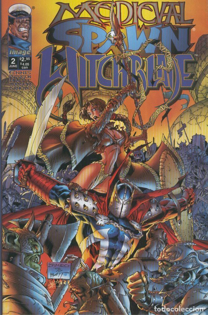 C&oacute;mics: MEDIEVAL SPAWN and WITCHBLADE, Vol.1: No.02 - Brandon Peterson - Foto 1