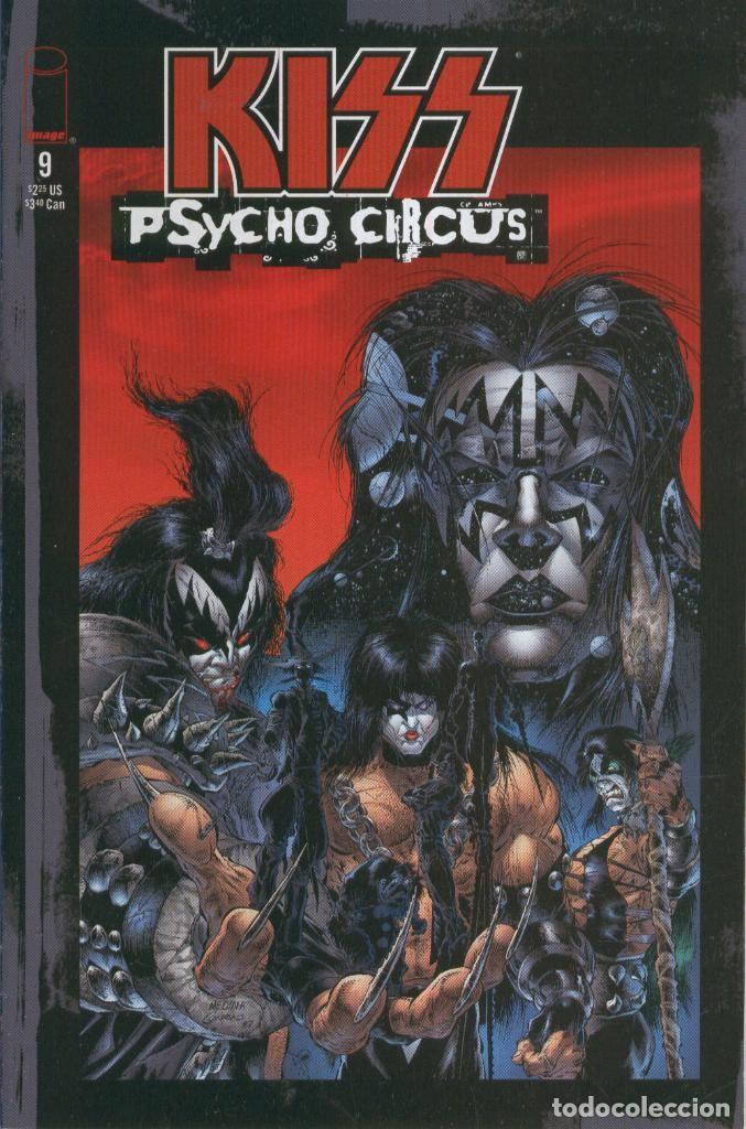 Comics: KISS: THE PSYCHO CIRCUS, Vol.1 No.09: Four Sides to Every Story - Angel Medina