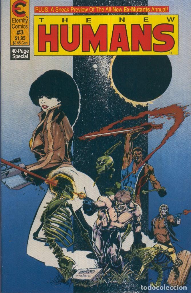 Comics: THE NEW HUMANS, Vol.1: No.03 (Eternity) - David Lawrence