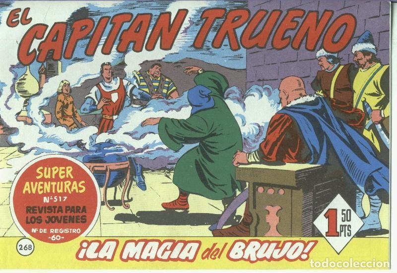 Comics: El Capitan trueno facsimil numero 268: La magia del brujo - Angel Pardo-Victor Mora