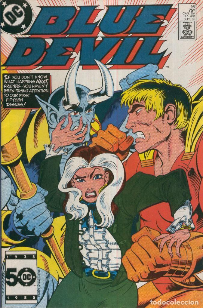 C&oacute;mics: BLUE DEVIL, Vol.1 No.16: Damsel in Distress - Alan Kupperberg - Foto 1