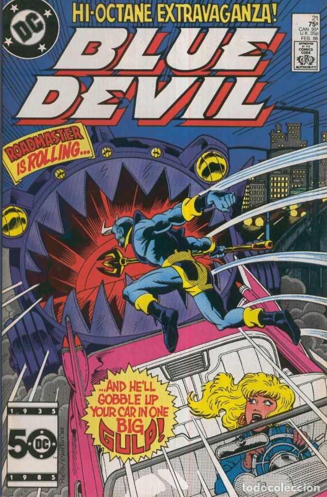 C&oacute;mics: BLUE DEVIL, Vol.1 No.21: Blue Devil - Alan Kupperberg - Foto 1