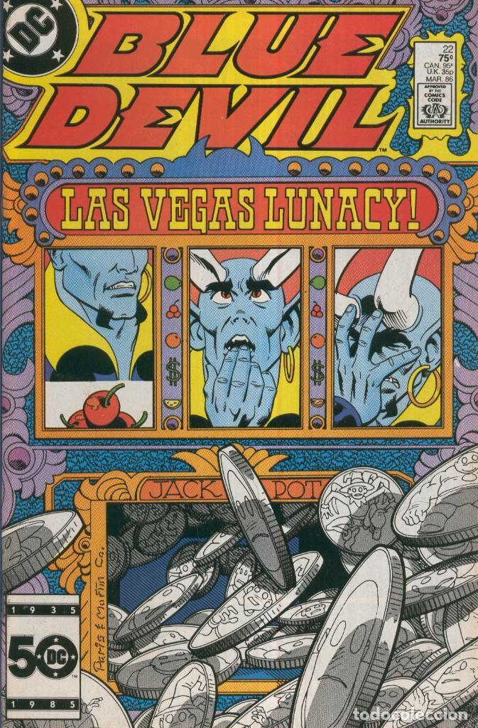 C&oacute;mics: BLUE DEVIL, Vol.1 No.22: Bounty Hunter - Alan Kupperberg - Foto 1