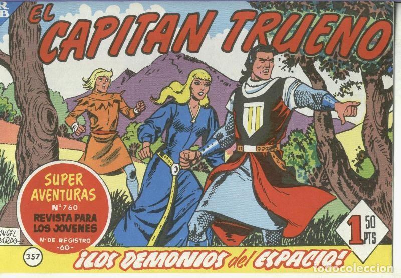 C&oacute;mics: El Capitan trueno facsimil numero 357: los demonios del espacio - Varios - Foto 1