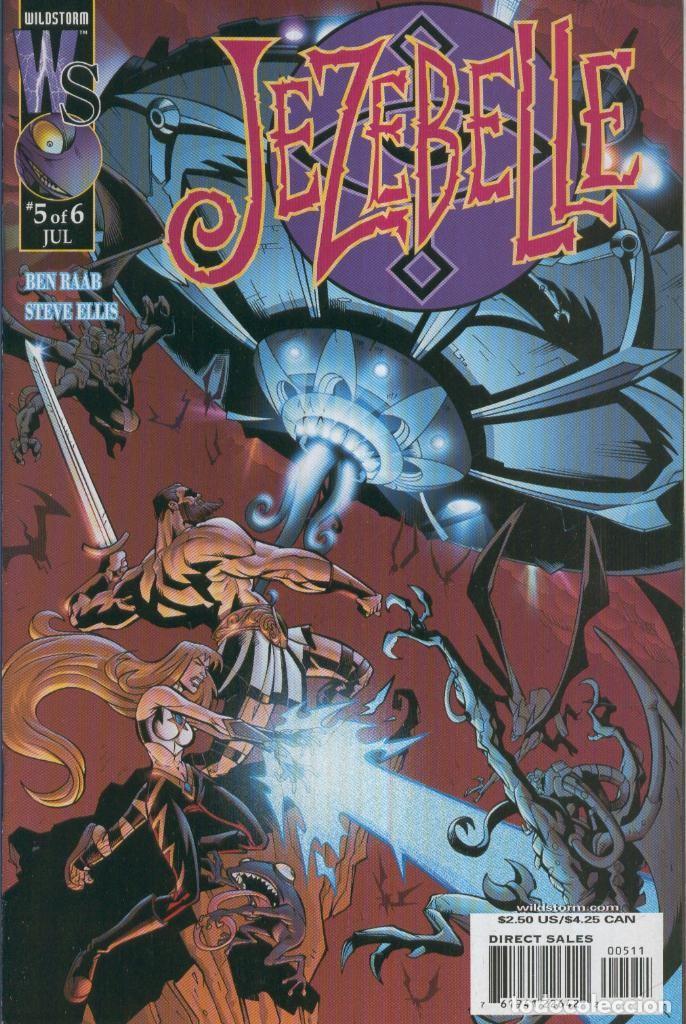C&oacute;mics: JEZEBELLE, Vol.1 No.05: A Small corner of Hell, Part 5 - Steve Ellis