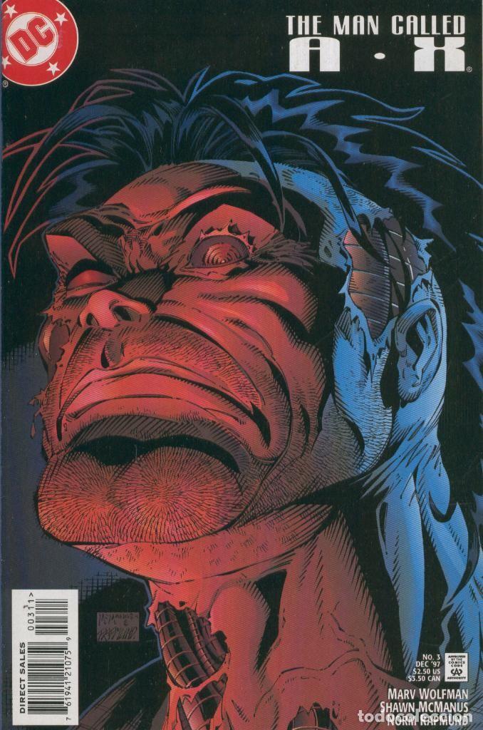 Comics: THE MAN CALLED A-X, Vol.1 No.03: Battle Over-Bedlam - Shawn McManus