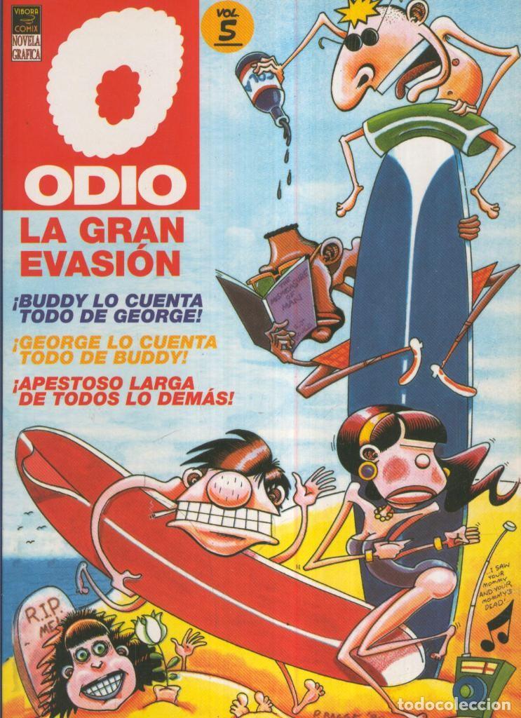 C&oacute;mics: ODIO, Vol.5: La Gran Evasion (Vibora) - Peter Bagge - Foto 1