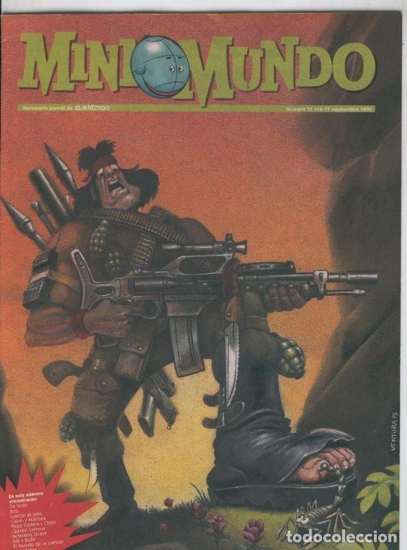 C&oacute;mics: Mini mundo a&ntilde;o 1994 numero 51 - Varios - Foto 1