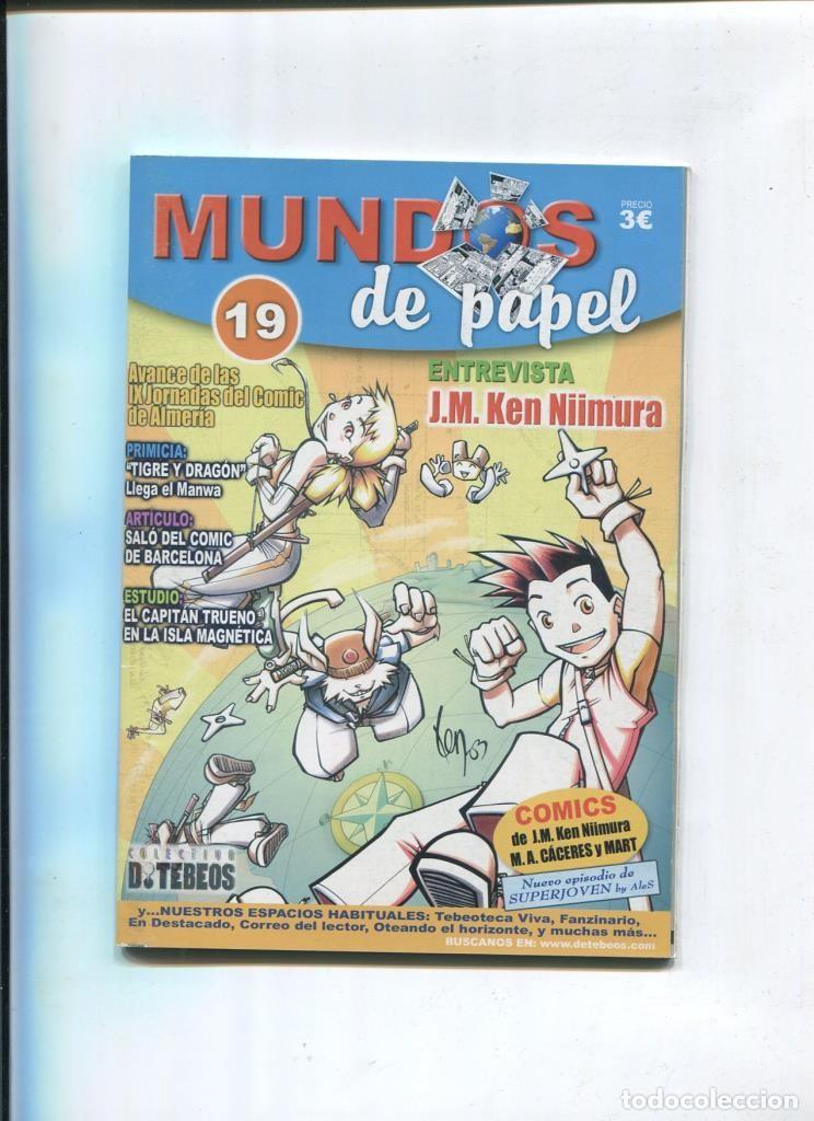 C&oacute;mics: Mundos de papel numero 19 - Varios - Foto 1