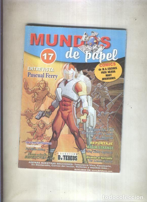 C&oacute;mics: Mundos de papel numero 17 - Varios - Foto 1