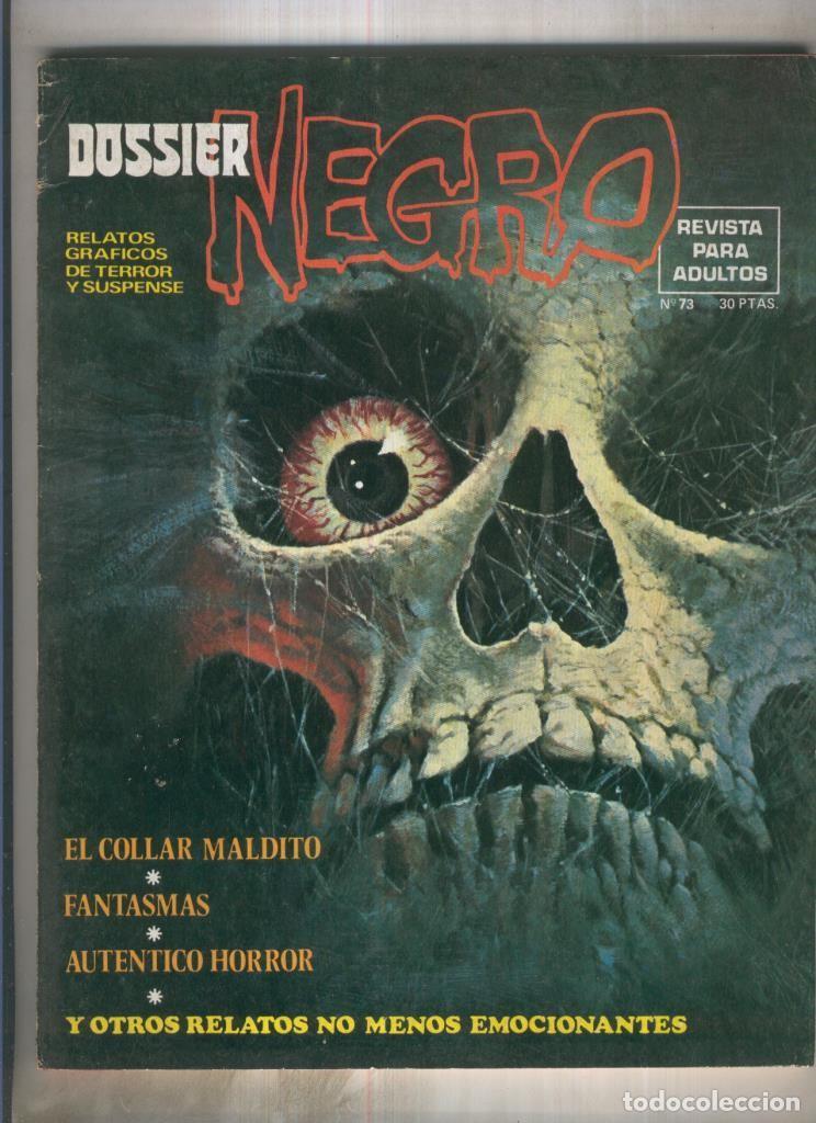 C&oacute;mics: Dossier Negro numero 073 (numerado 1 en trasera) - varios