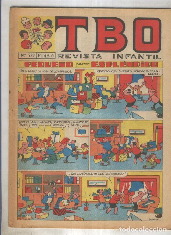 Comics: TBO numero 739: Peque&ntilde;o pero esplendido (Blanco), (numerado 2 en trasera) - Varios