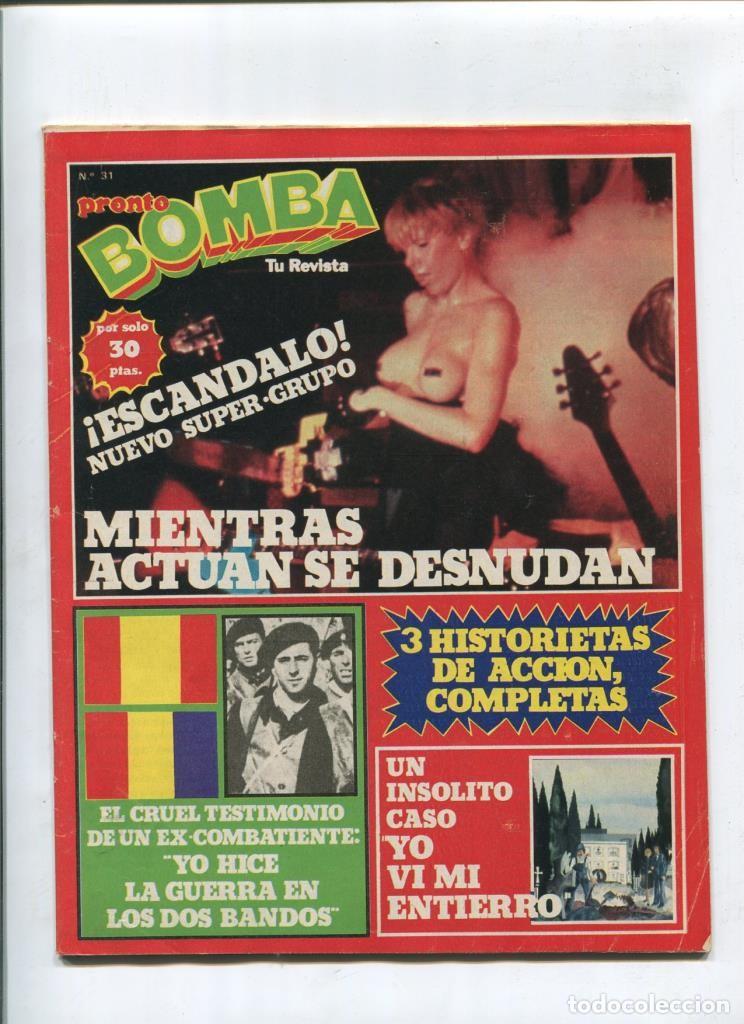 Comics: Bomba revista de comic + TV + articulos del corazon numero 31 - varios