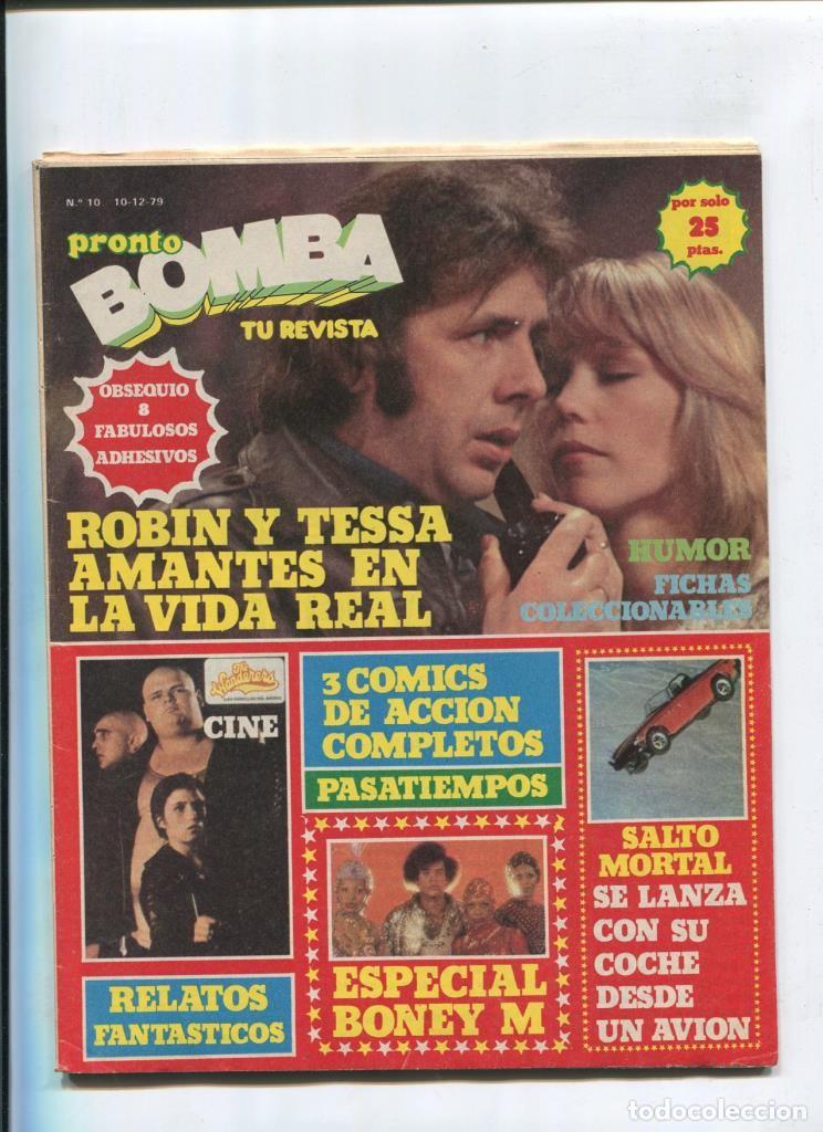 Fumetti: Bomba revista de comic + TV + articulos del corazon numero 10 - Jesus Blasco, etc
