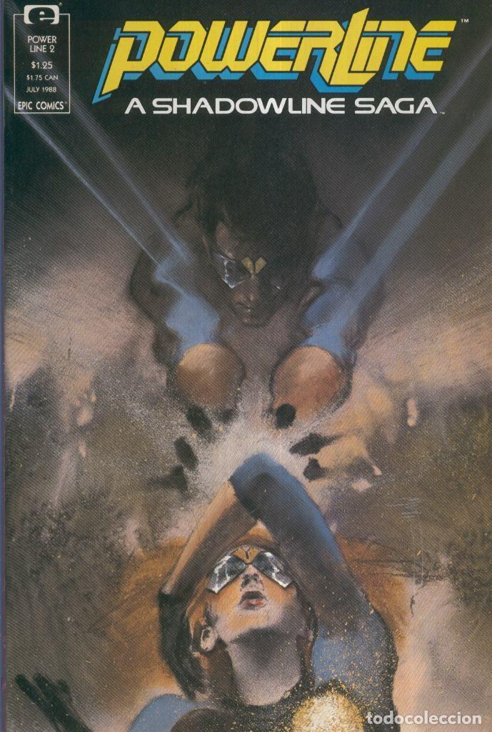 Comics: POWERLINE: A SHADOWLINE SAGA, Vol.1: No.2 (EPIC) - D.G. Chichester and Margaret Clark