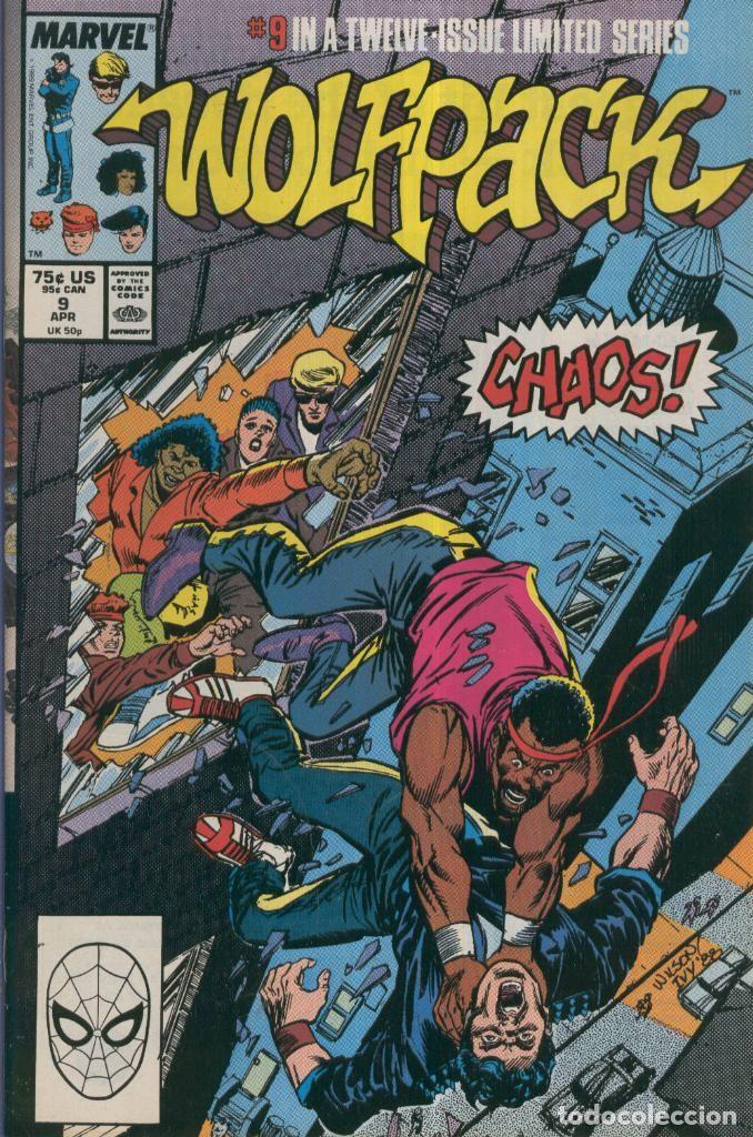 C&oacute;mics: WOLFPACK Mini-serie, Vol.1: No.9: Chaos - John Figueroa