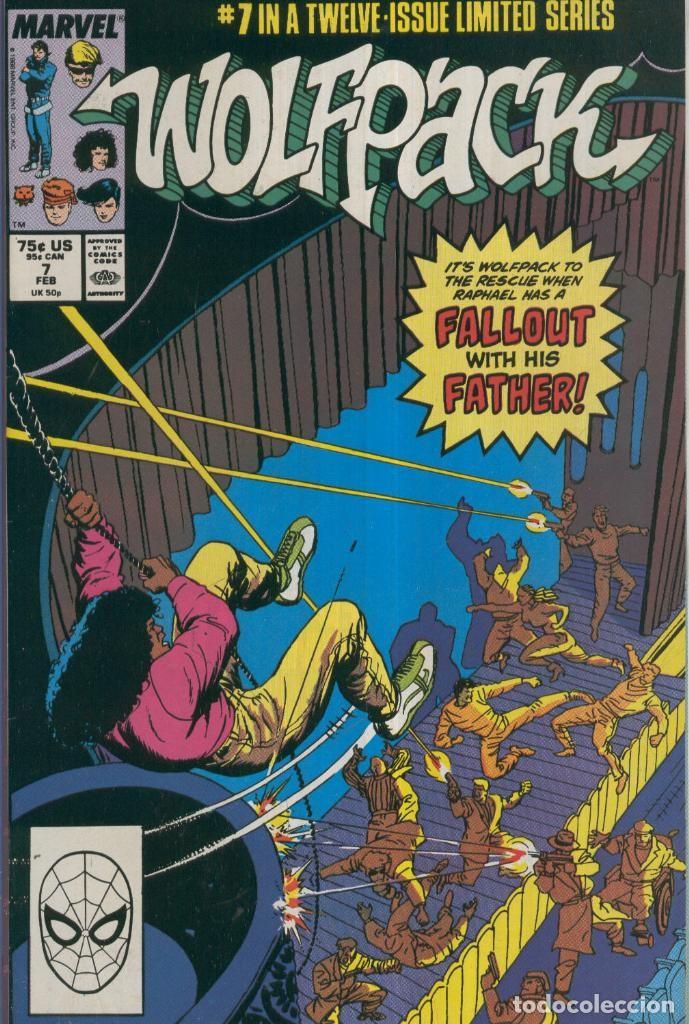 Comics: WOLFPACK Mini-serie, Vol.1: No.7: Blast from the Past - John Figueroa