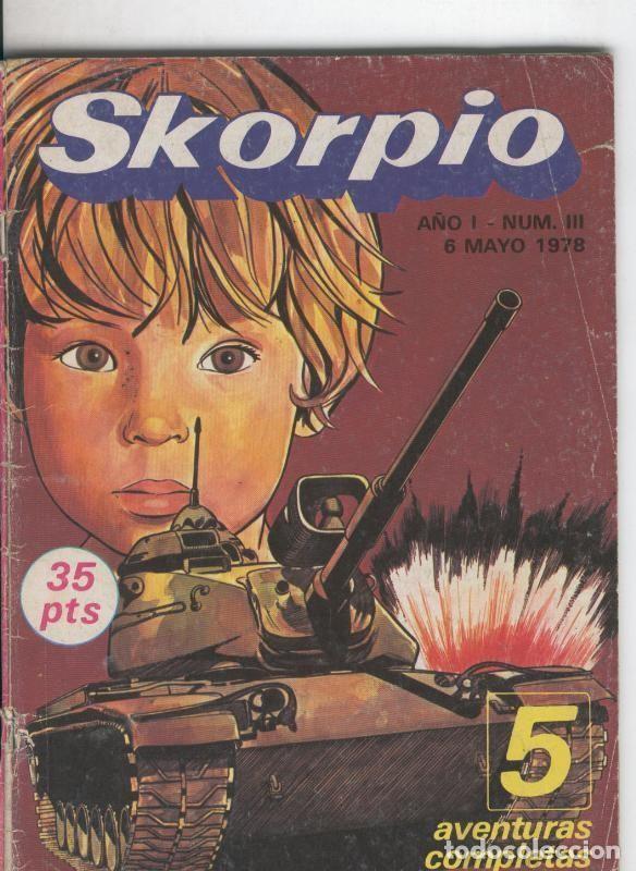 C&oacute;mics: Skorpio numero 3 (6 mayo 1978) - Varios - Foto 1