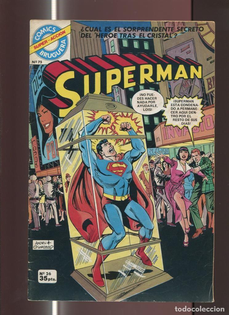 C&oacute;mics: Comics Bruguera Superman numero 26 (numerado 2 en trasera) - varios - Foto 1