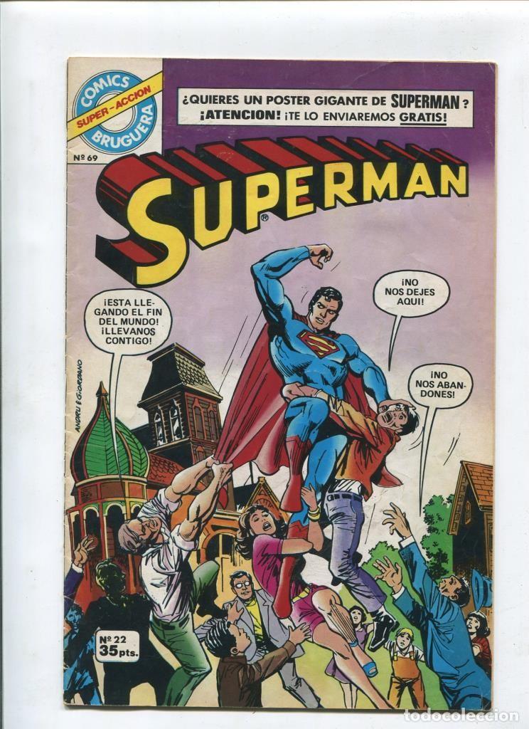 C&oacute;mics: Comics Bruguera Superman numero 22 (numerado 1 en trasera) - varios - Foto 1