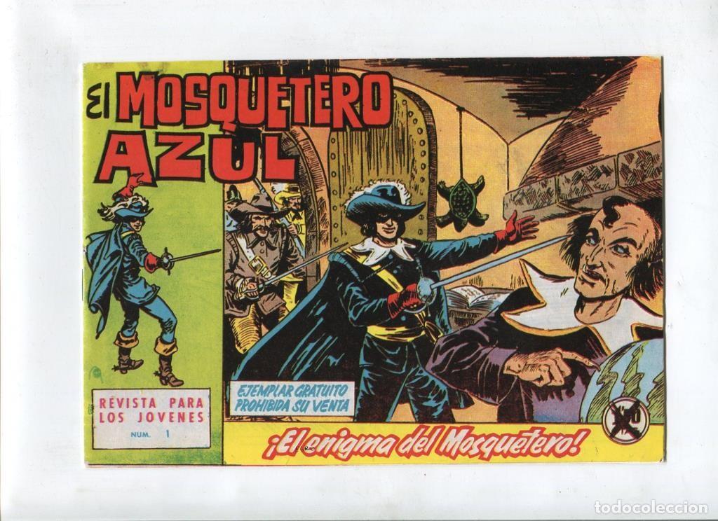 C&oacute;mics: Facsimil: El Mosquetero Azul numero 01: El enigma del Mosquetero - Manuel Gago - Foto 1