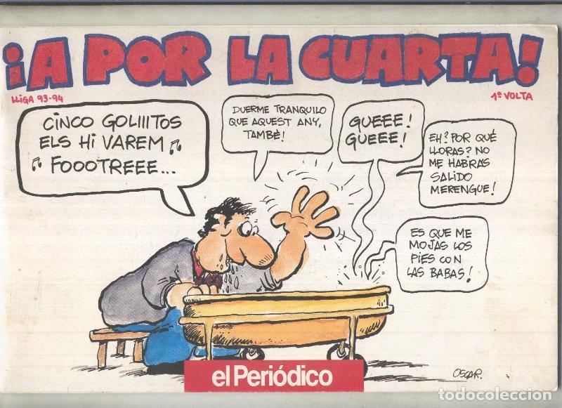 Comics : Oscar: A por la cuarta, Lliga 93-94, la primera volta - Oscar