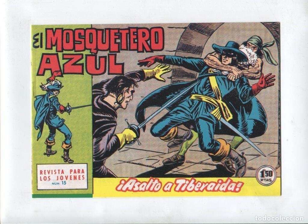 Comics: Facsimil: El Mosquetero Azul numero 15: Asalto a Tiberaida - Manuel Gago