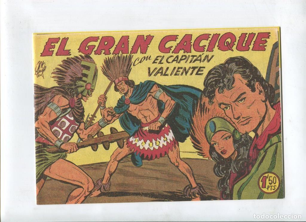 C&oacute;mics: Facsimil: El Capitan Valiente numero 05: El gran cacique - Manuel Gago - Foto 1