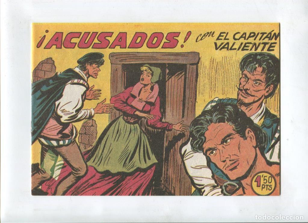 C&oacute;mics: Facsimil: El Capitan Valiente numero 18: Acusados - Manuel Gago - Foto 1