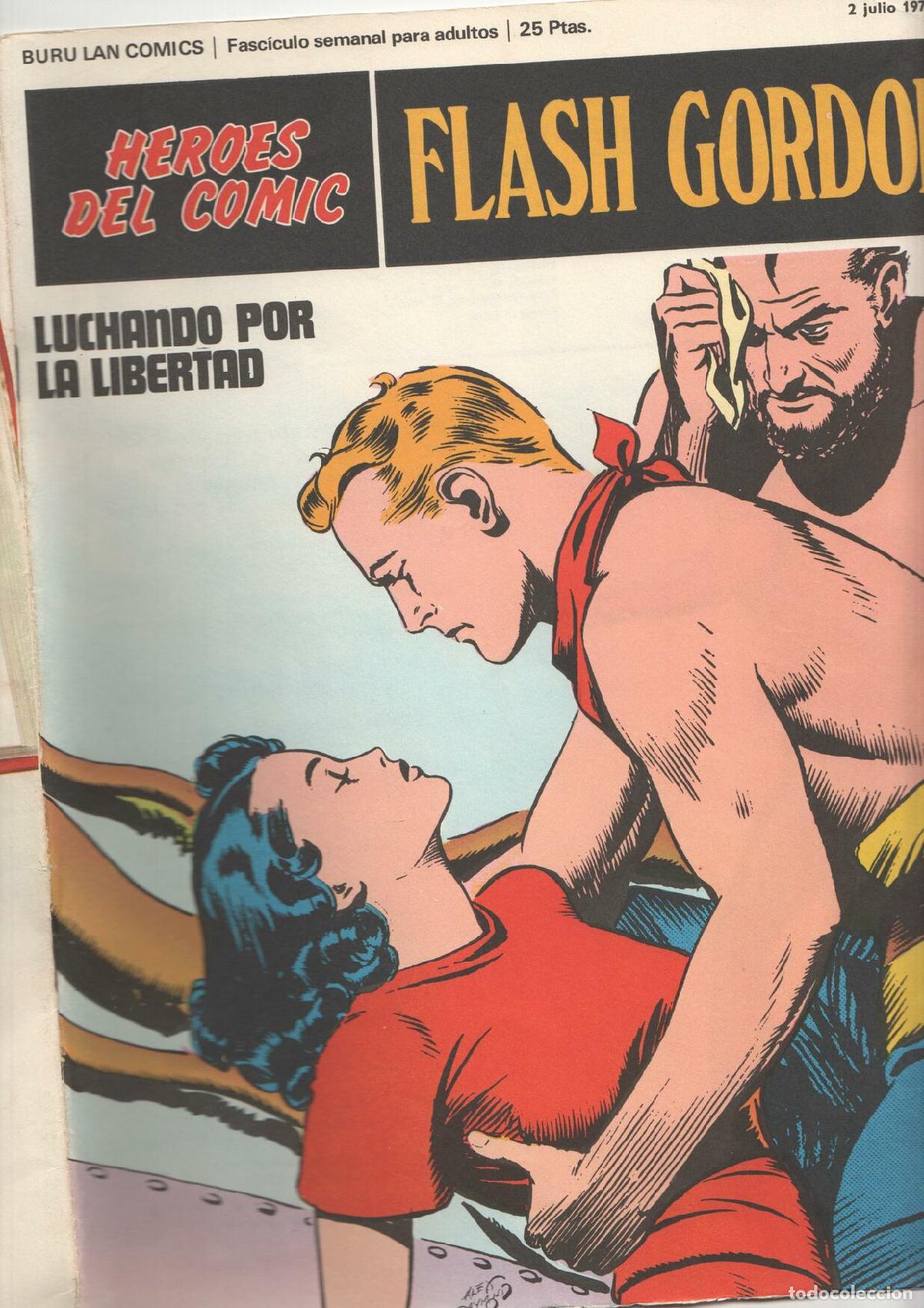 Comics: Flash Gordon de Burulan numero 008: Luchando por la libertad (numerado 2 en trasera) - Alex Raymond