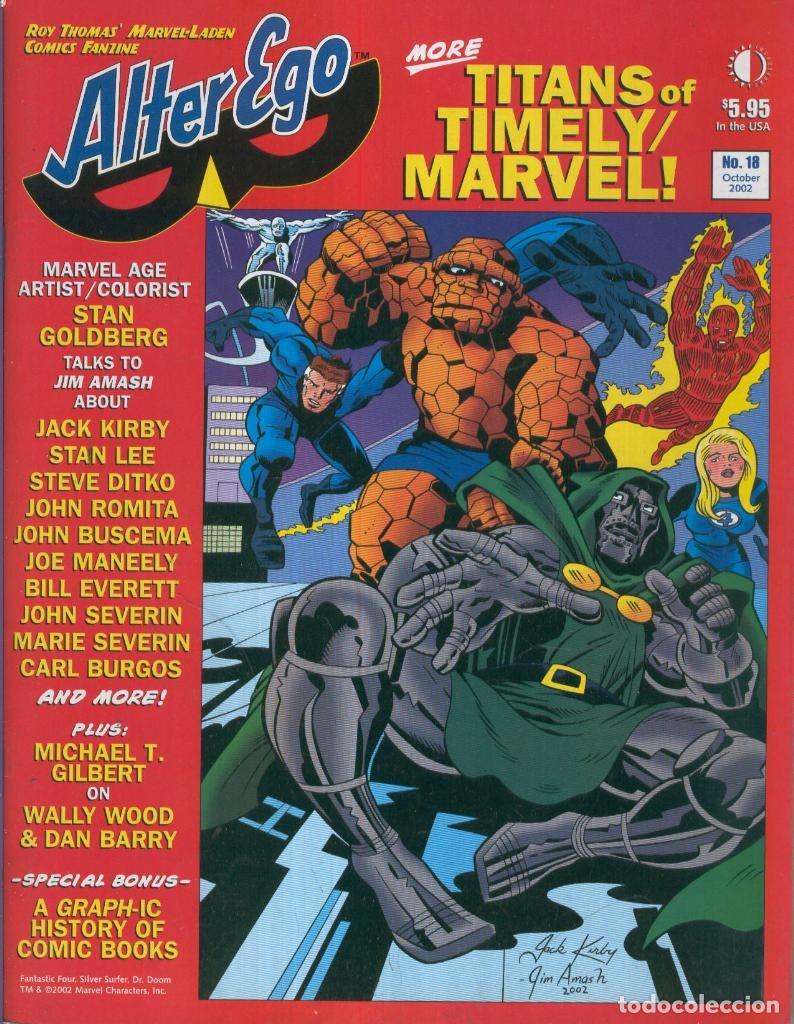 Fumetti: ALTER EGO MAGAZINE, Vol.3 No.18: October 2002 - VARIOS