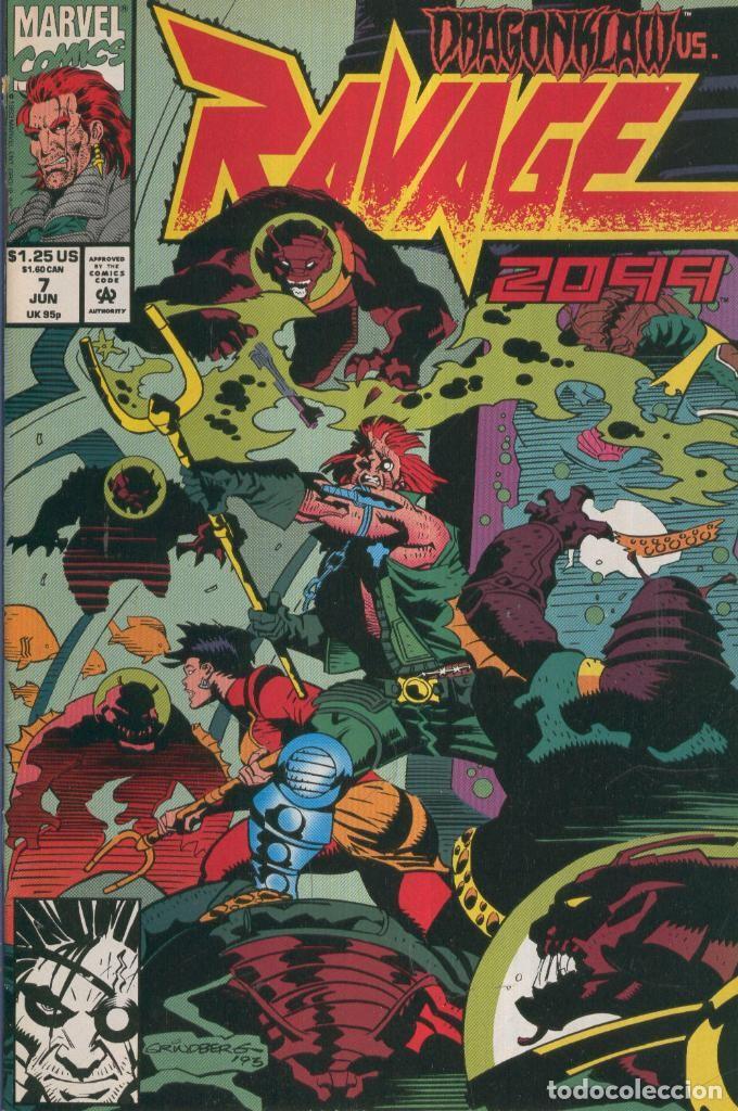 Fumetti: RAVAGE 2099, Vol.1 No.07: The Vengeance of Dragonklaw - Stan Lee