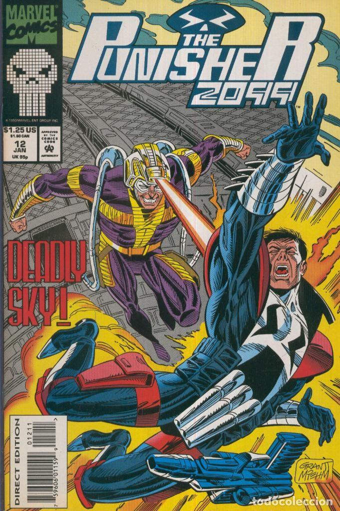 C&oacute;mics: THE PUNISHER 2099, Vol.1 No.12: Hard Sky - Pat Mills and Tony Skinner